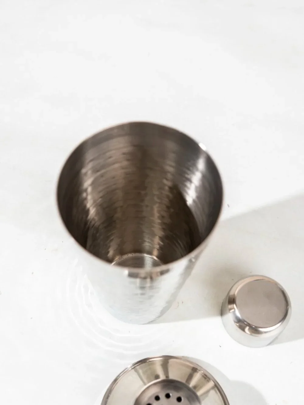Silver Metal Cocktail Shaker